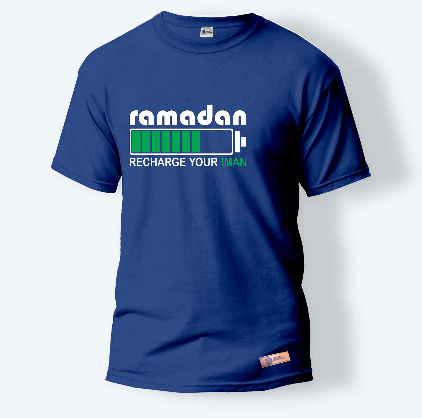 Ramadan Recharge Your Iman | Round Neck T-Shirt for Men