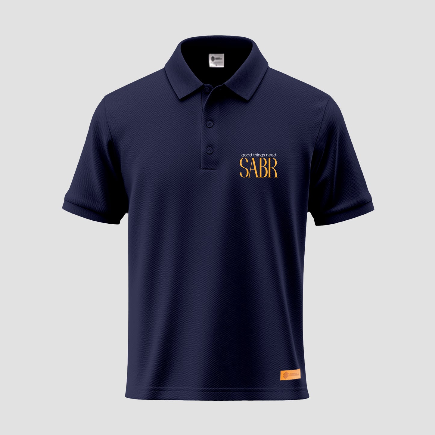 Good Things need Sabr Polo Shirt