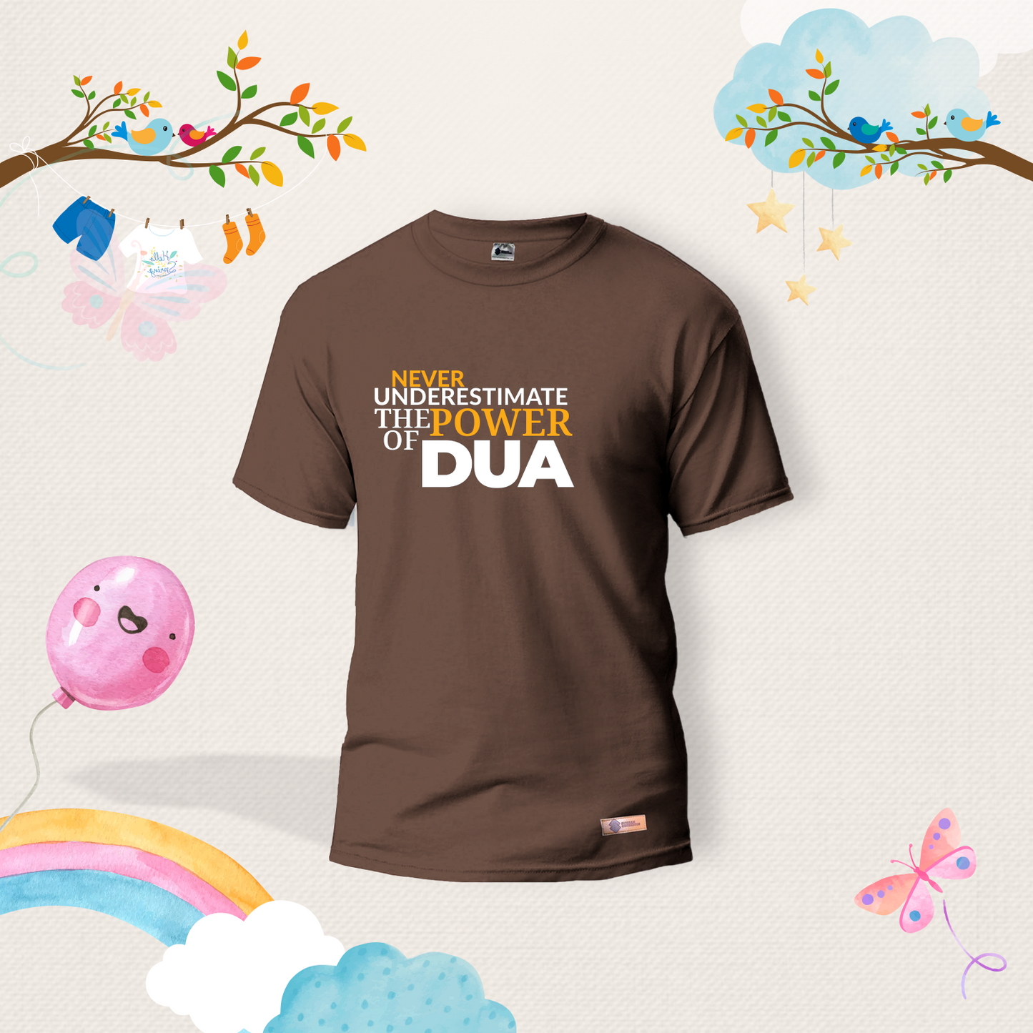 Never Underestimate The Power Of Dua Kids Shirts