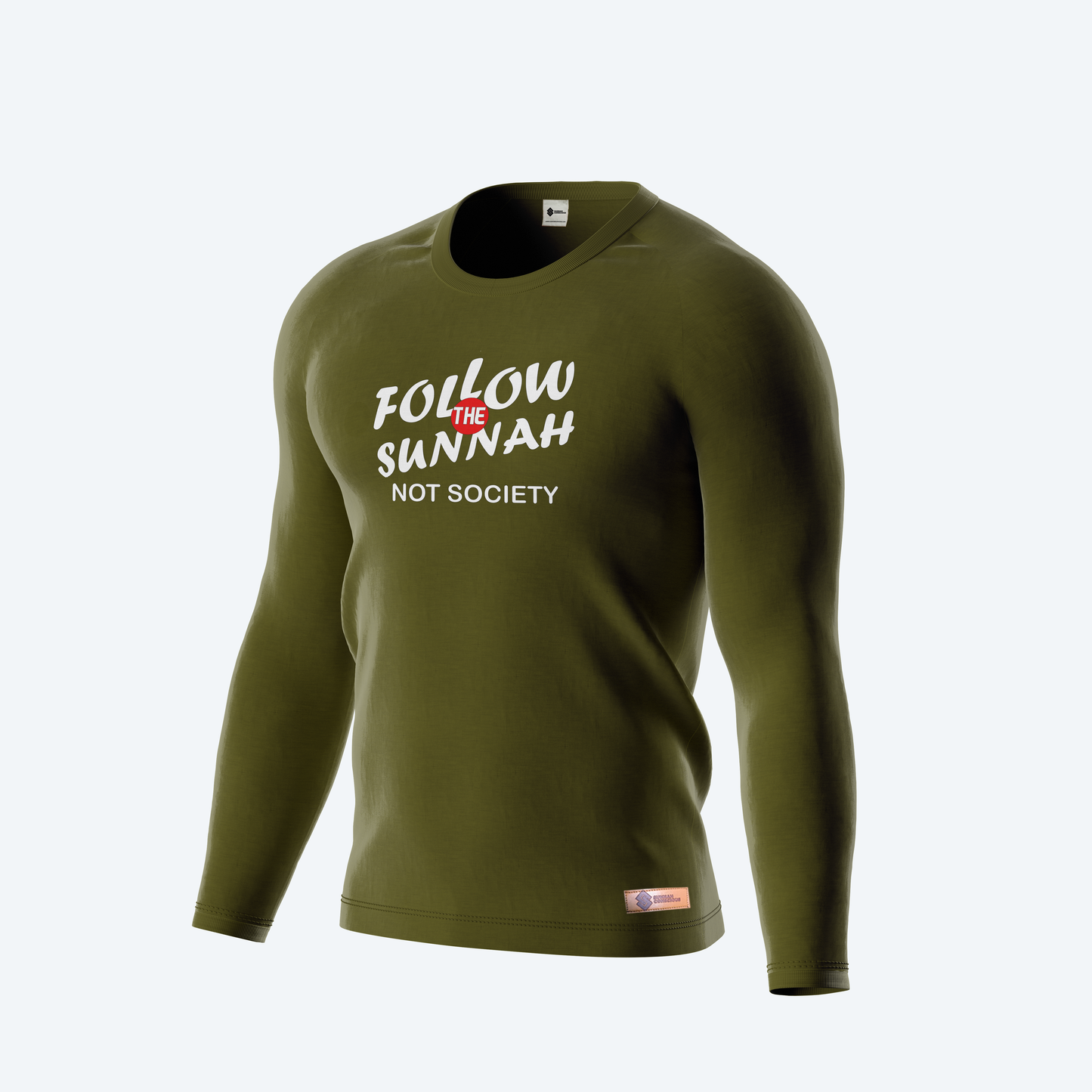 Follow The Sunnah Not Society Full Sleeves Shirt