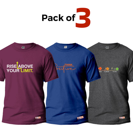 Pack of 3 Round Neck Shirt