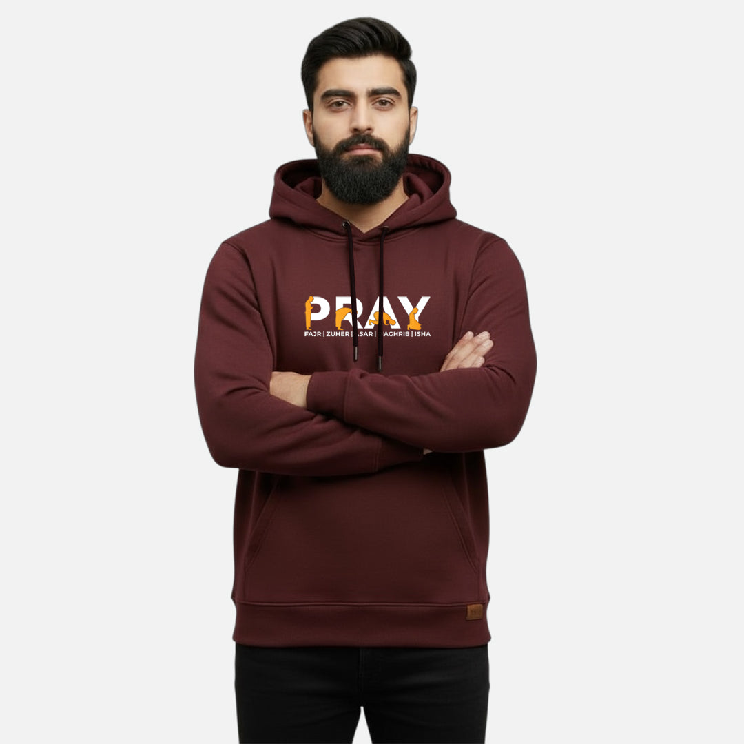 Pray Fajr, Zuher, Asar, Maghrib, Isha | Kangaroo Hoodies