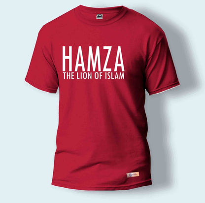 Hamza (RA) The Lion of Islam | Round Neck T-Shirt for Men