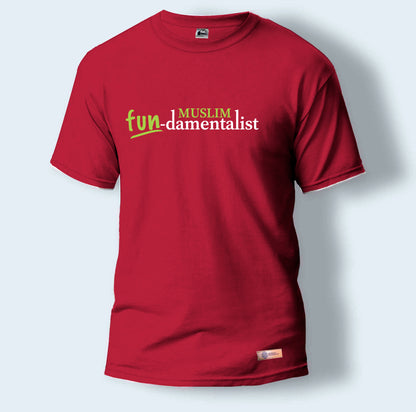 Muslim fun-damentalist | Round Neck T-Shirt for Men