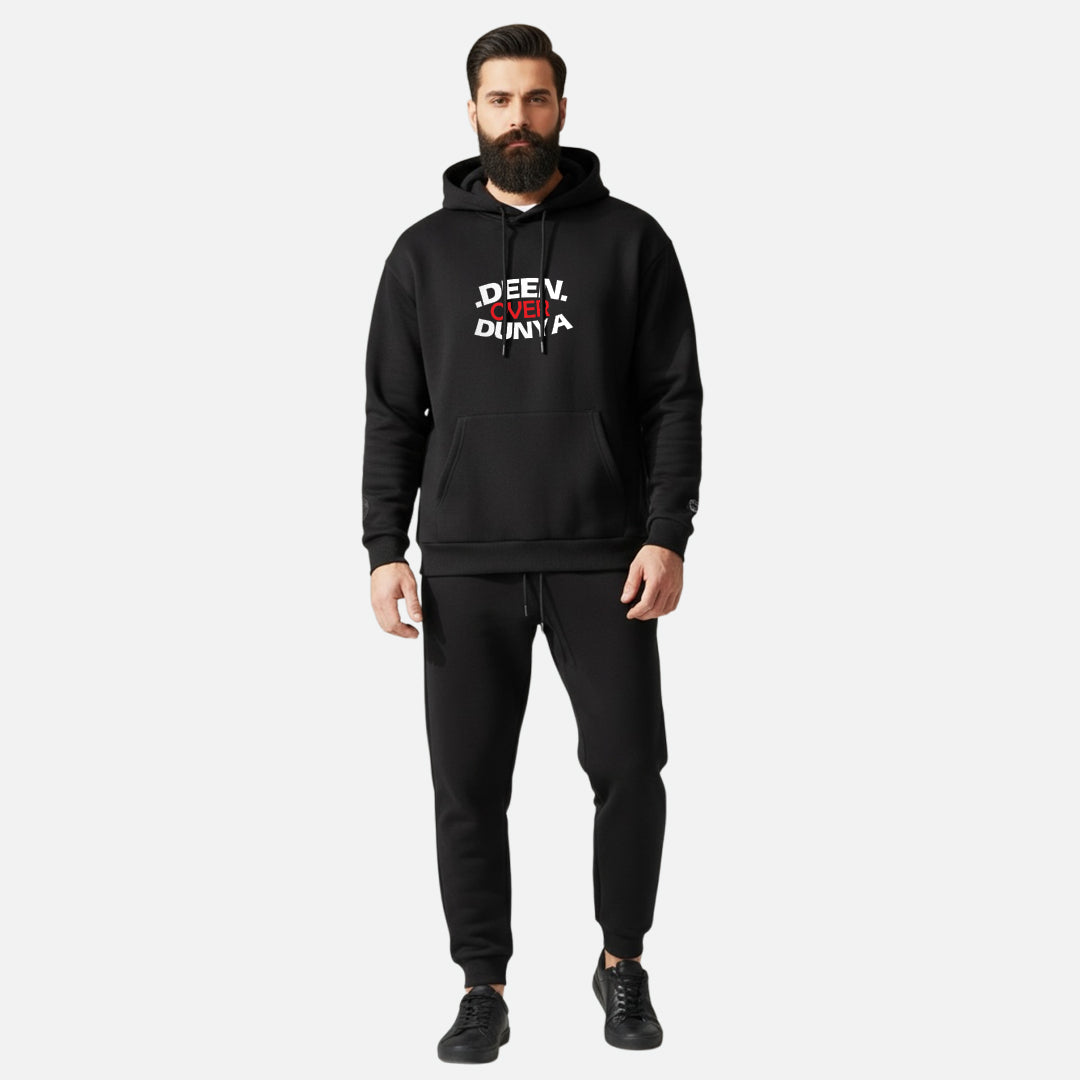 Black Tracksuit | Hoodie and Trouser