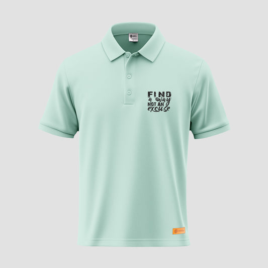 Find a Way Not an Excuse Polo Shirt