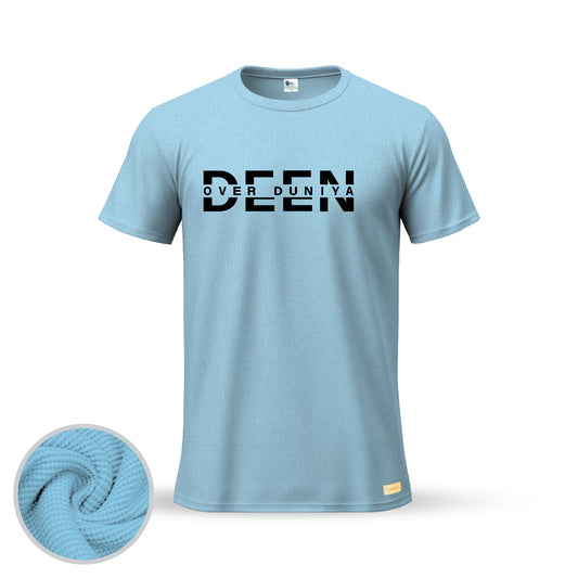 Deen Over Duniya  | Thermal Round Neck T-Shirt for Men
