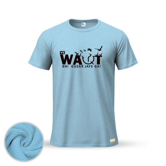 Ya Waqt bhi Guzar Jaye Ga! | Thermal Round Neck T-Shirt for Men