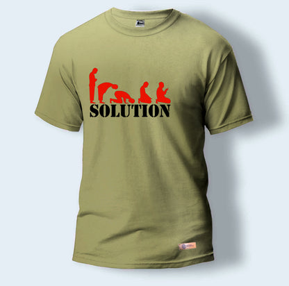 Solution | Round Neck T-Shirt for Men