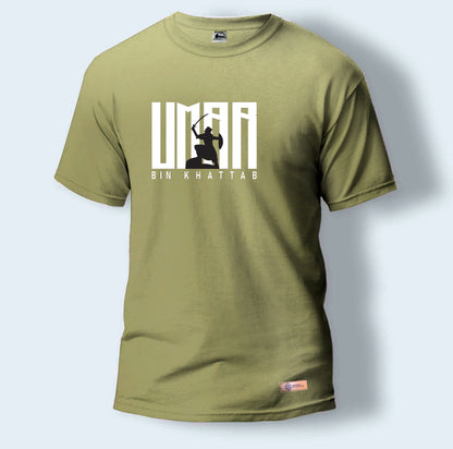 Umer Bin Khattab RA | Round Neck T-Shirt for Men