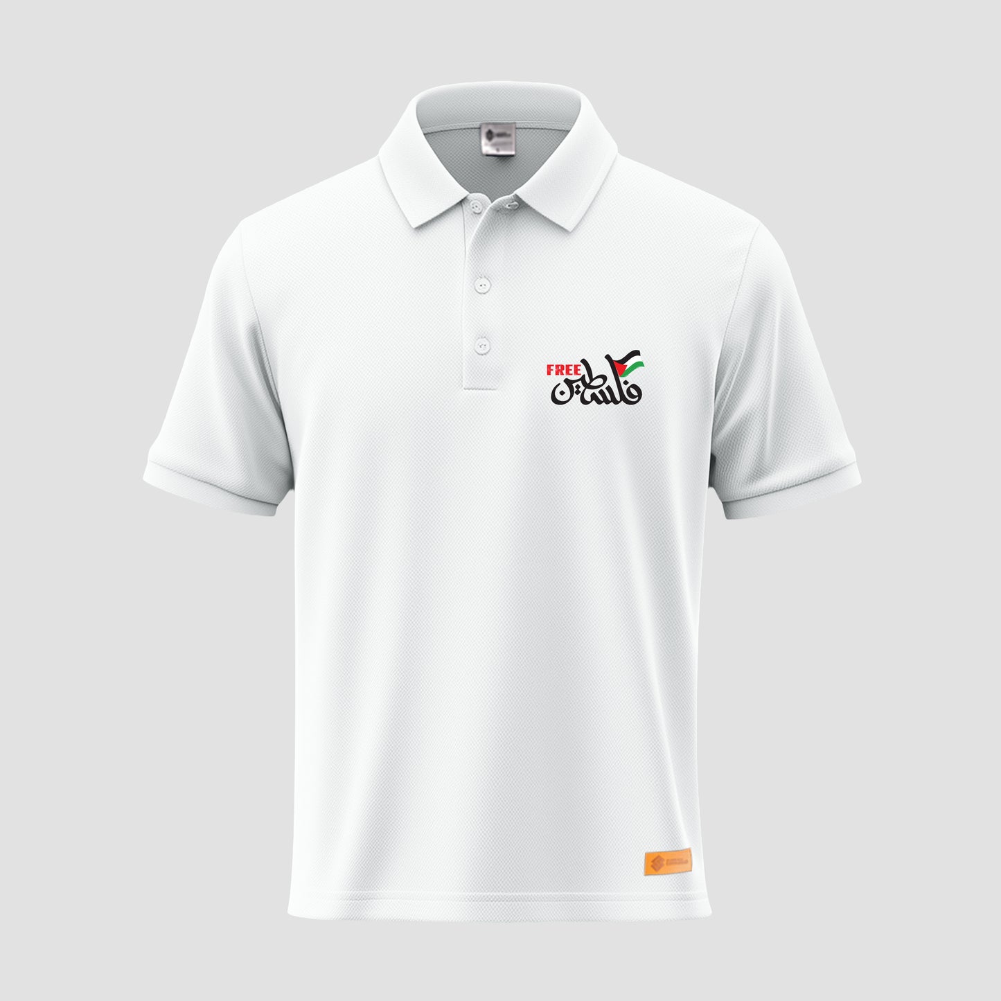 Free Palestine Polo Shirt