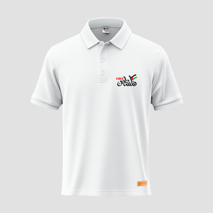 Free Palestine Polo Shirt