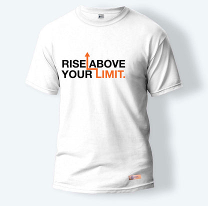 Rise Above Your Limit. | Round Neck T-Shirt for Men