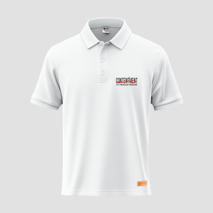 Contentment is a priceless treasure Polo Shirt
