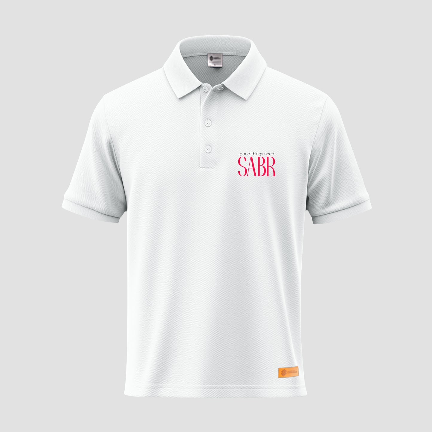 Good Things need Sabr Polo Shirt