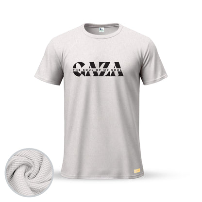 Gaza The Soul Of My Soul | Thermal Round Neck T-Shirt for Men