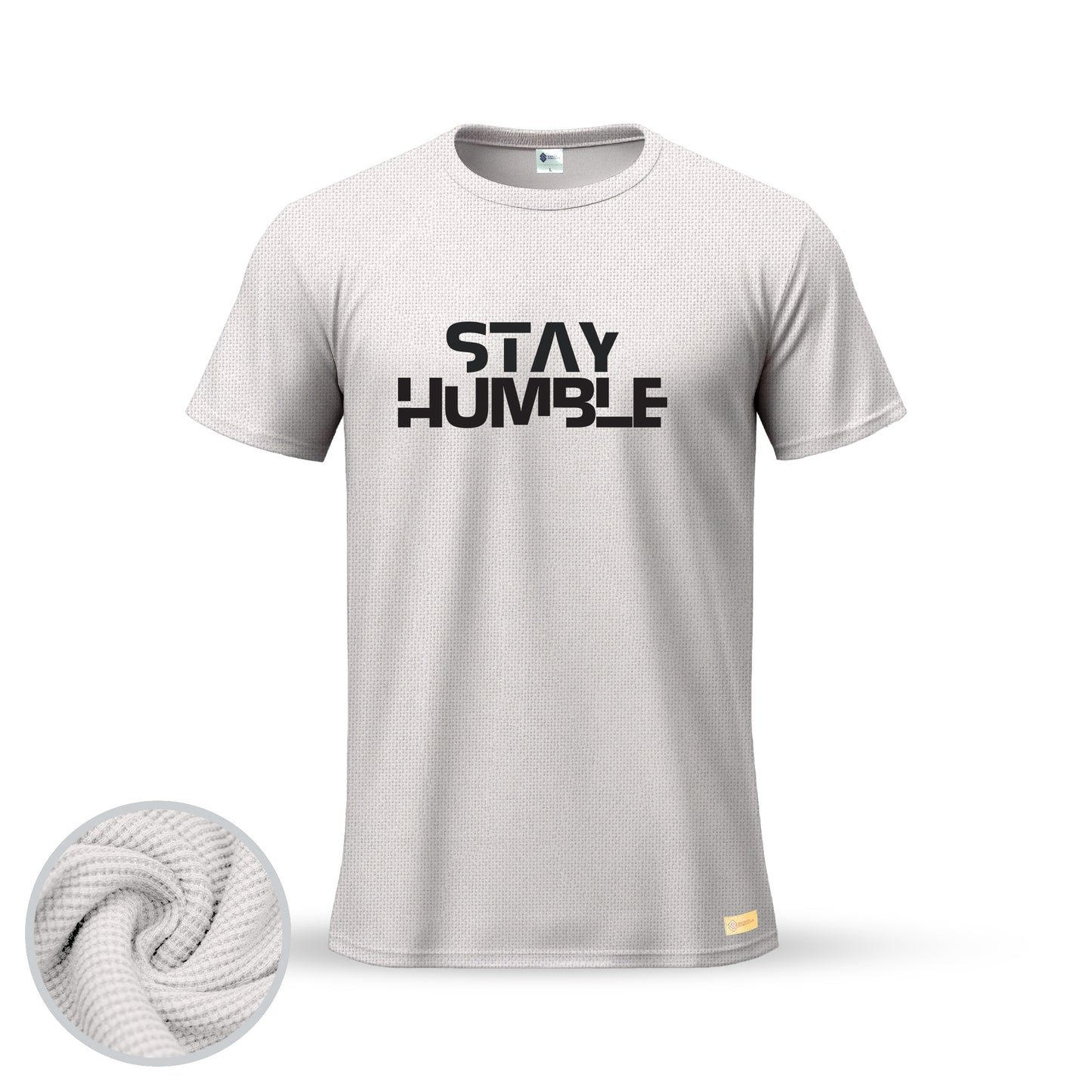 Stay Humble  | Thermal Round Neck T-Shirt for Men