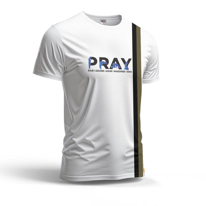 Pray Fajr | Zuher | Asar | Maghrib | Isha Dry Fit T-Shirt